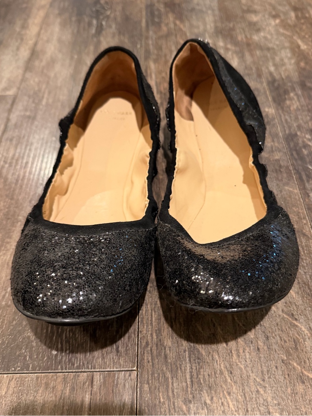 🪻Cole Haan Black Sequin Ballet Flats